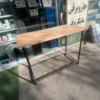 میز چوبی mdf جنس خوب پایه فلزی|میز تحریر و کامپیوتر|تهران, پاسداران|دیوار