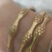 سه عدد النگو رنگ ثابت فیوژن سایز یک