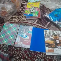 دفتر ۲۰۰و۱۰۰و۸۰و۶۰و۵۰و۴۰ نقاشی وزبان موجود میباشد|لوازم التحریر|تهران, طیب|دیوار