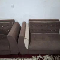 مبل ۷ نفره راحتی|مبلمان خانگی و میز عسلی|فولادشهر, مسکن مهر فولادشهر|دیوار
