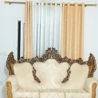 مبل سلطنتی سفید طلایی