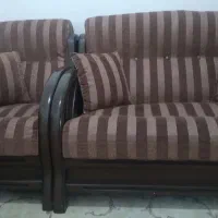 مبلمان راحتی ۸ نفره با ۲ عدد میز عسلی