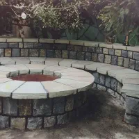 بنایی دیوار باسنگ مالن و لاشه|خدمات پیشه و مهارت|زنجان, |دیوار