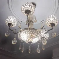لوستر آویز کریستال