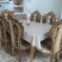 مبل و میز غذا خوری شش نفر