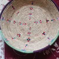 برنج خوری با سالاد خوری حصیری یک تومان