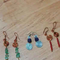 گوشواره دستساز