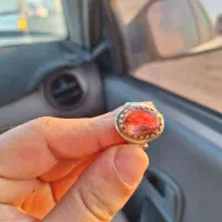 انگشتر نقره سنگ الکساندریت