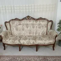 مبل استیل چوب گردو|مبلمان خانگی و میز عسلی|آمل, |دیوار