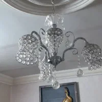 لوستر تمیز در حد نو|لوستر و چراغ آویز|مشهد, کارگران|دیوار