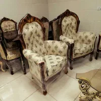 مبلمان امپراطور 7نفره و میز غذاخوری ۶نفره|مبلمان خانگی و میز عسلی|کرج, شهرک فهمیده|دیوار