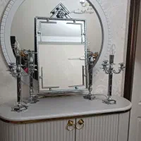 آینه و شمعدون جنس عالی