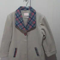 پالتو زنانه کرم خوشرنگ نونو سرخابی خوشرنگ