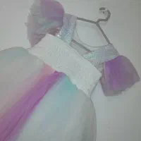 پیراهن نو دخترانه مارکش روشه|کفش و لباس بچه|اندیمشک, |دیوار