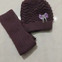 کلاه شالگردن دخترانه ژیله اسپرت|کفش و لباس بچه|مشهد, کوی دروی|دیوار