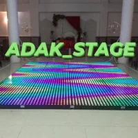 کف ال ای دی استیج پیست رقص نورپردازی