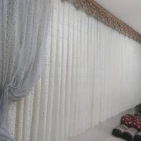 پرده ابریشم در حد نو