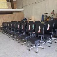 صندلی اداری مدیریت چرخدار و ثابت|مبلمان اداری|مشهد, طلاب|دیوار