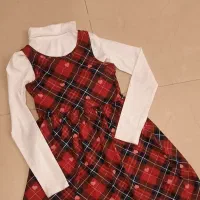 پیراهن دخترانه برند مخصوص یلدا و کریسمس