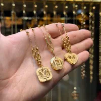 LV Fendi زنجیر طلا