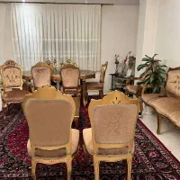 مبلمان سلطنتی ۹ نفره به همراه ناهار خوری|مبلمان خانگی و میز عسلی|تهران, شهران شمالی|دیوار