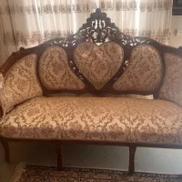 مبلمان استیل ۹ نفره بسیار تمیز