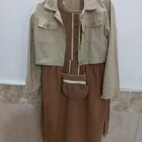 کت سارافون کلاه تعدادی شومیزومانتوبچه گانه