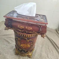 ست سطل زباله و جای دستمال کاغذی