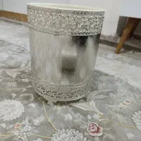 ست جا دستمال کاغذی و سطل آشغال عروس