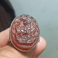 انگشتر عقیق نشان کهنه