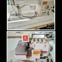 چرخ خیاطی راسته دوز جک و چرخ پنج نخ در حدنو