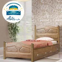 تخت خواب یک نفره حاجی پور(تختخواب۱یکنفره)تشک سوژین|تخت و سرویس خواب|مشهد, حسین‌آباد|دیوار