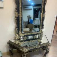 آیینه و کنسول چوب