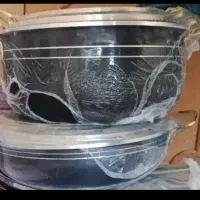 سرویس قابلمه تفلن گرانیت جنس ضخیم|ظروف پخت‌وپز|تربت‌حیدریه, میدان مرکزی|دیوار