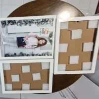 شلف و ساعت و نقشه و قاب
