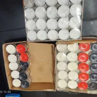 شمع وایر رنگی و سفید|صنایع دستی و سایر لوازم تزئینی|قدس, شهر‌قدس|دیوار