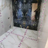 کاشی کار کاشی کاری سرامیک کار بین کابینت
