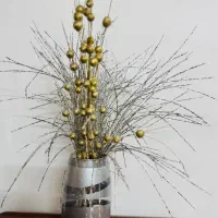 گلدان شیشه ای|گل مصنوعی|زنجان, |دیوار