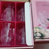 لیوان چای طرح لاله ژاپنی عتیقه