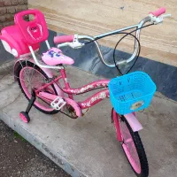 دوچرخه صورتی  سایز ۱۶ رامبو & ۲۰پرنس در حد نو|دوچرخه، اسکیت، اسکوتر|اردبیل, |دیوار