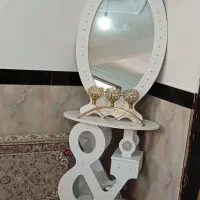 اینه کنسول و ساعت دوموتوره