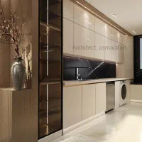 طراحی داخلی ،کابینت،نما ،باغ ویلا