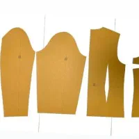 الگوی اماده ی لباس