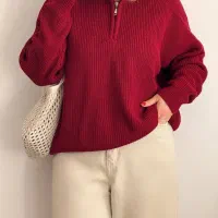 لباس نیم زیپ زنانه استفاده نشده نصف قیمت