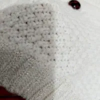 شنل بافت نوزادی خارجی برند kiabi رنگ شیری|کفش و لباس بچه|قم, باجک یک|دیوار