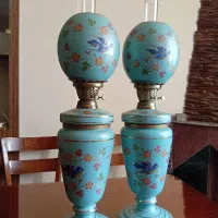 چراغ جفت آنتیک قدمت دار(روس)