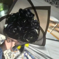 دسته گل ربان باکسی و کاغذی