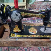 چرخ خیاطی قدیمی سالمه سالم
