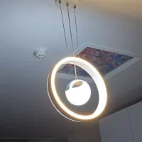 لوستر ال ای دی کم مصرف|لوستر و چراغ آویز|اسلام‌شهر, شهرک سعیدیه|دیوار