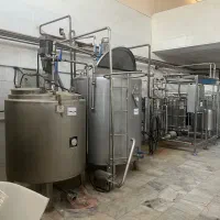 کارخانه بستنی مجهز با مجوز